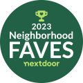 NextDoor 2023 Neighborhood Faves Award